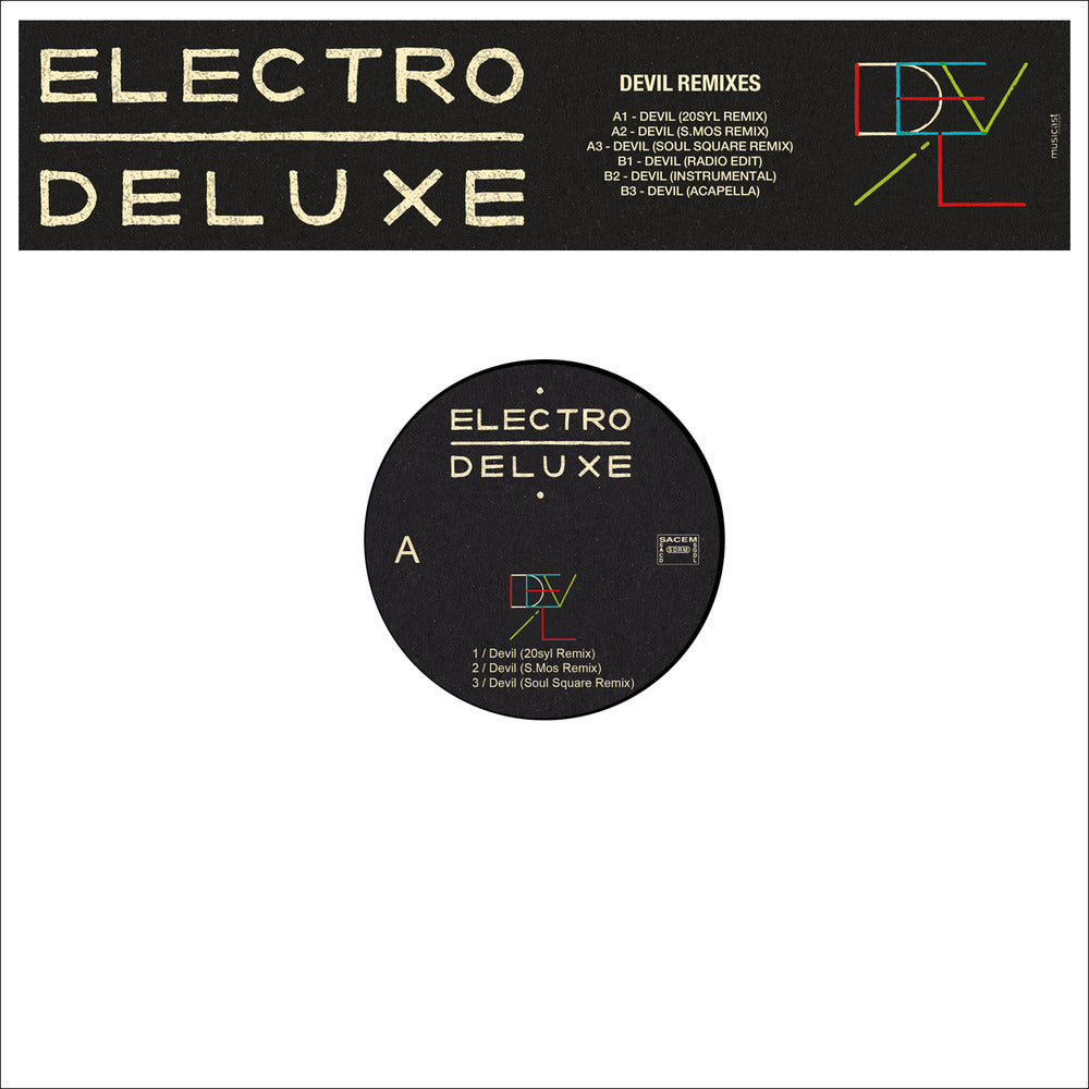 ELECTRO DELUXE "DEVIL REMIXES" - Front Cover