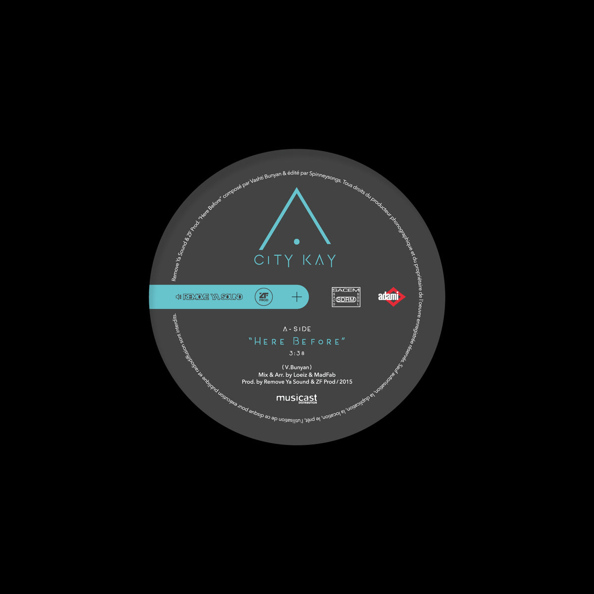 HERE BEFORE - Front Cover