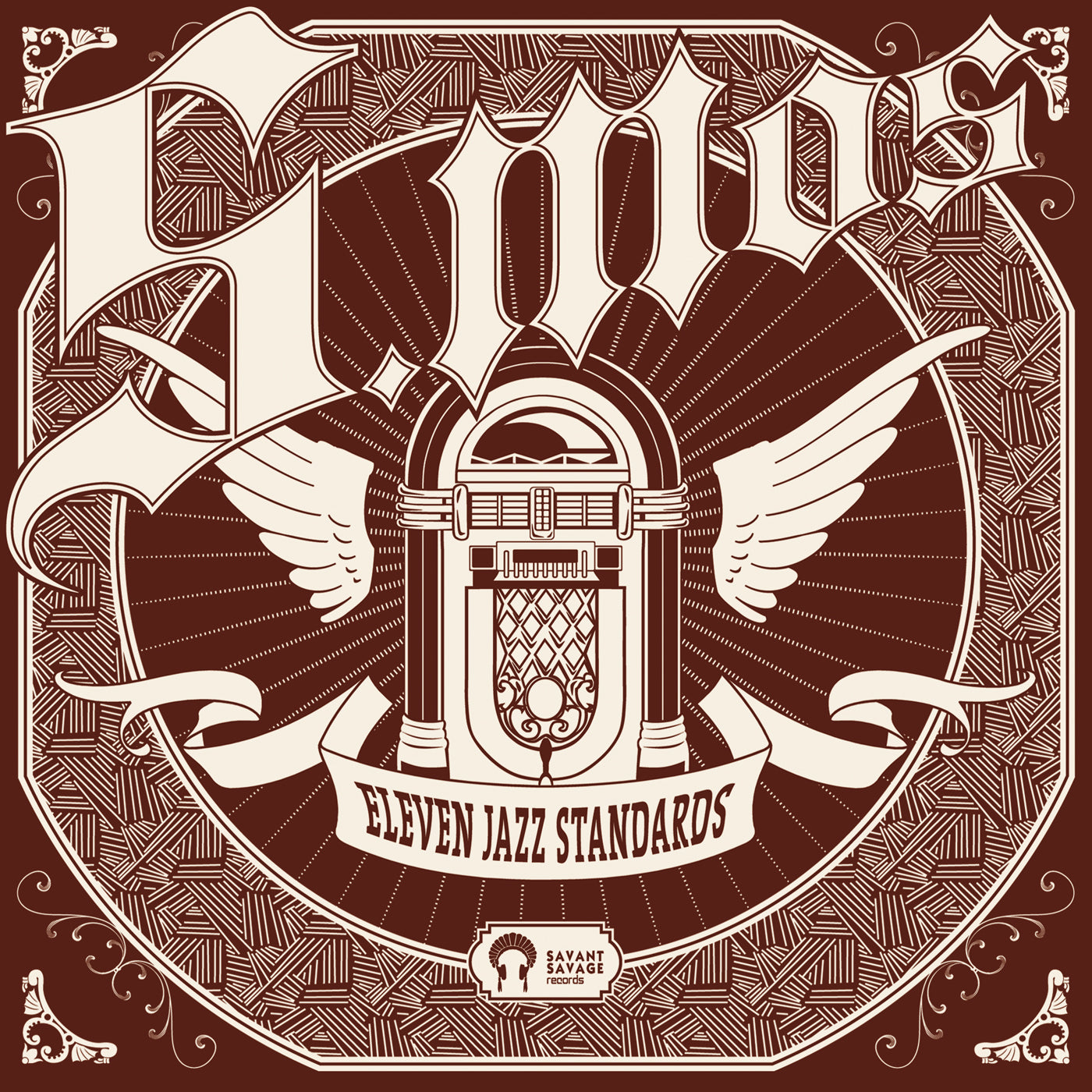 S.MOS "ELEVEN JAZZ STANDARDS" LP - Front Cover