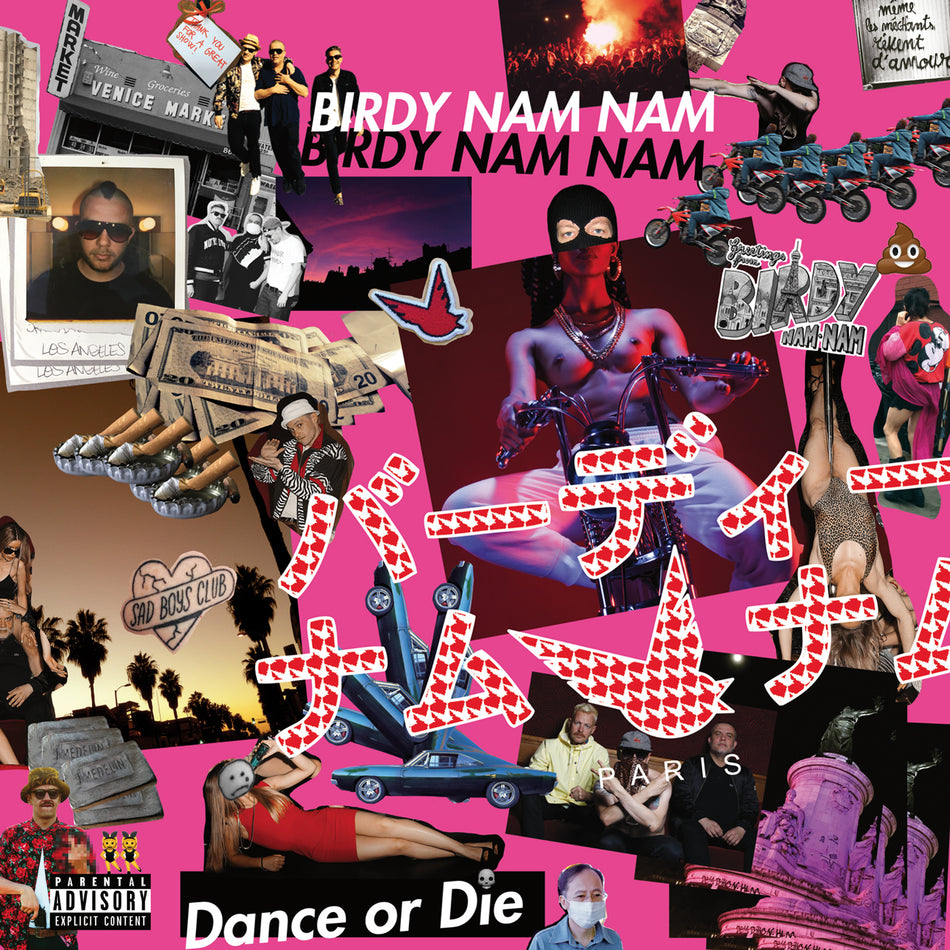 BIRDY NAM NAM "DANCE OR DIE" LP - Front Cover
