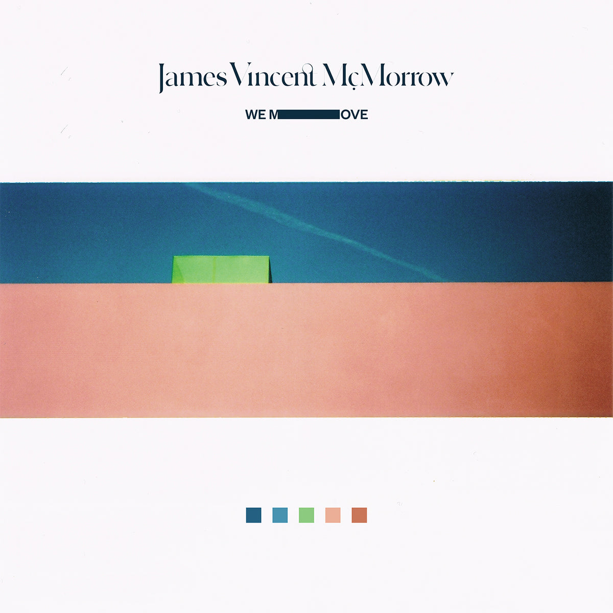 JAMES VINCENT MCMORROW "WE MOVE+CARTE TELECHARGEMENT" LP - Front Cover