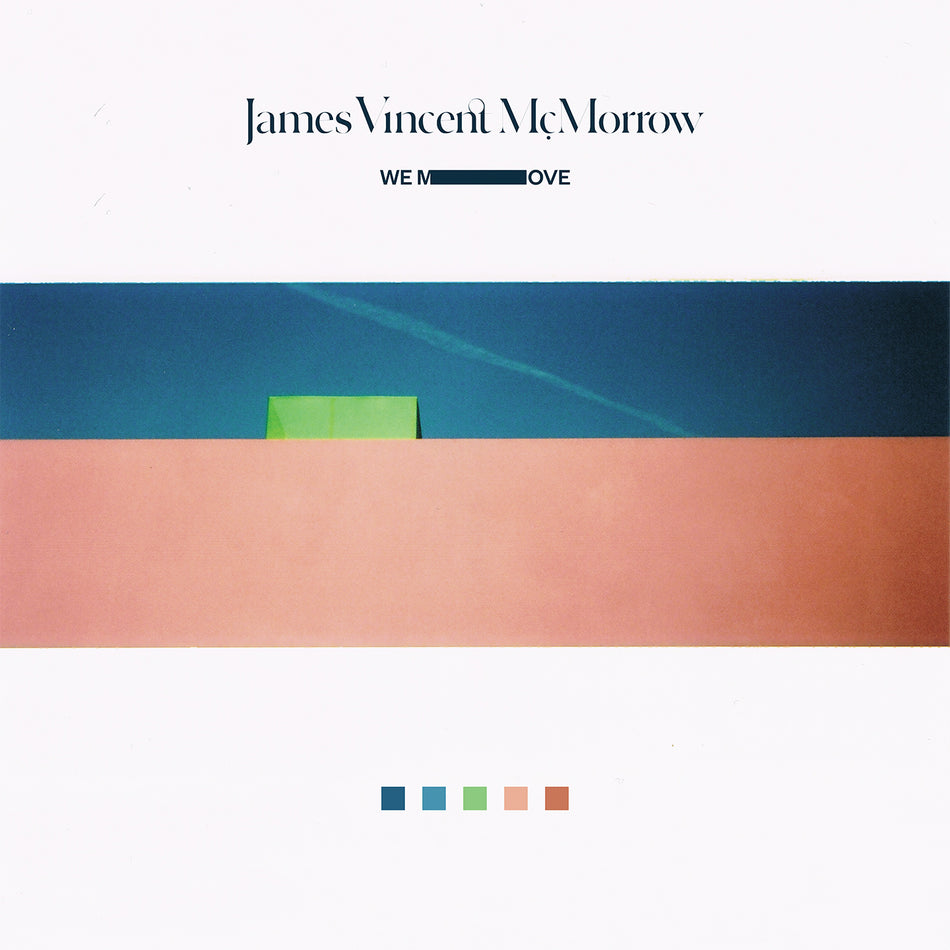 JAMES VINCENT MCMORROW "WE MOVE+CARTE TELECHARGEMENT" LP - Front Cover