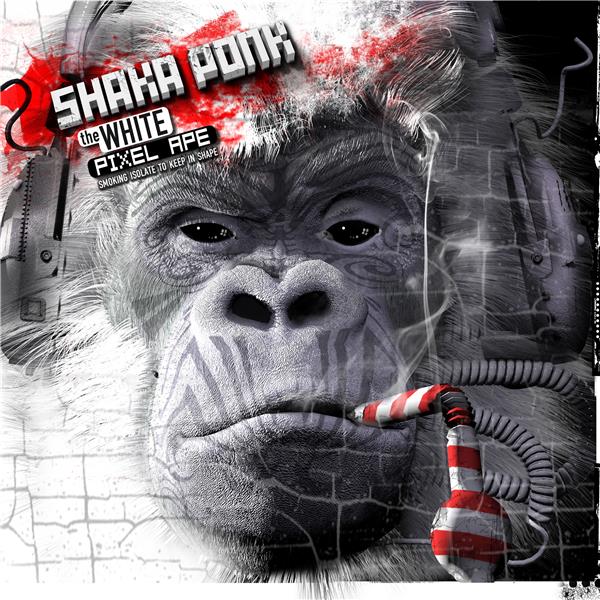 The White Pixel Ape - Front Cover
