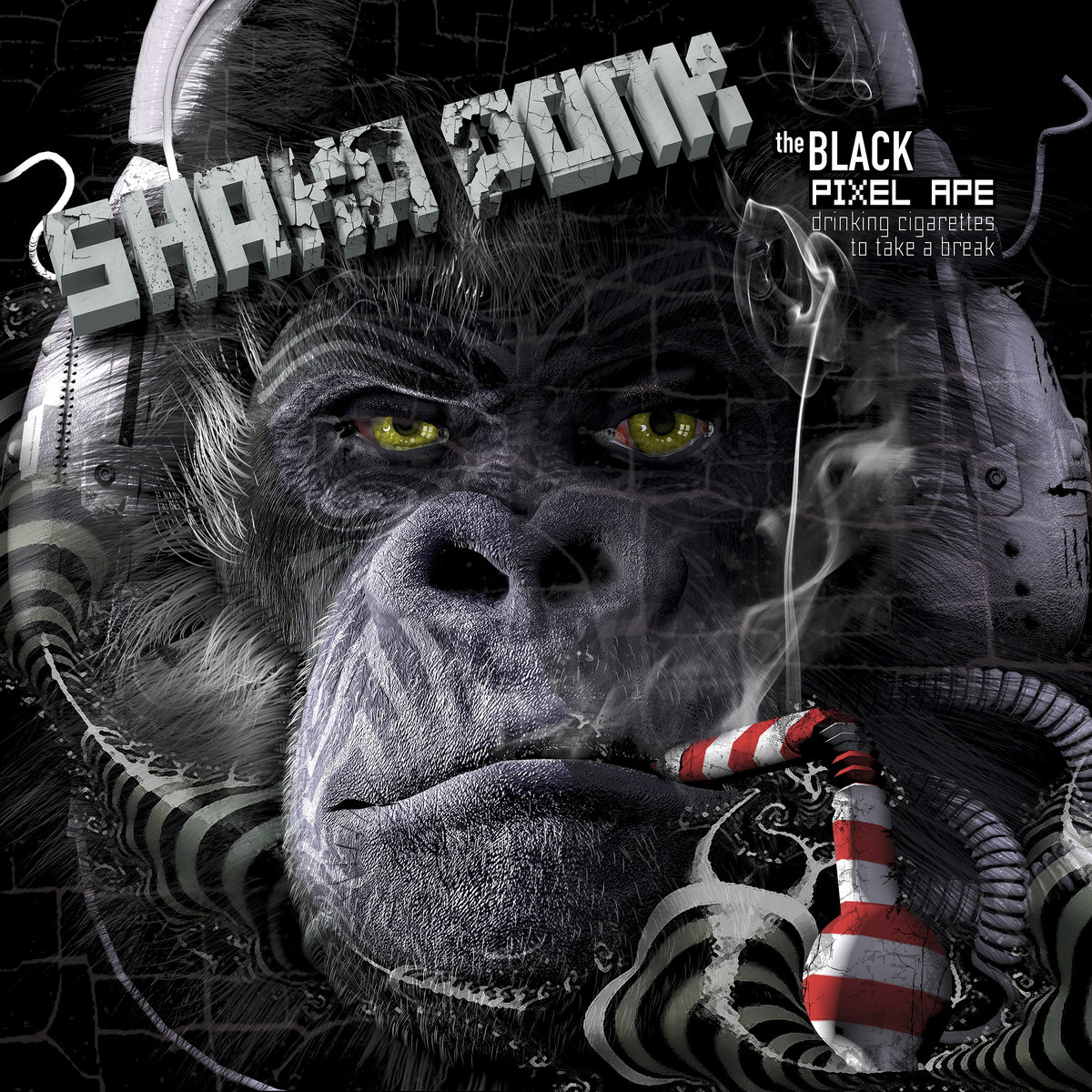 THE BLACK PIXEL APE - Front Cover