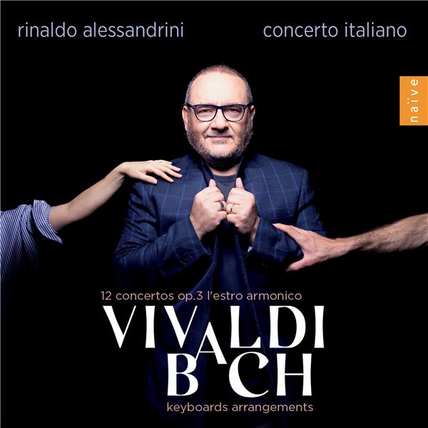 Vivaldi : 12 Concertos Opus 3 L'Estro Armonico - Bach : Keyboards Arrangements - Front Cover
