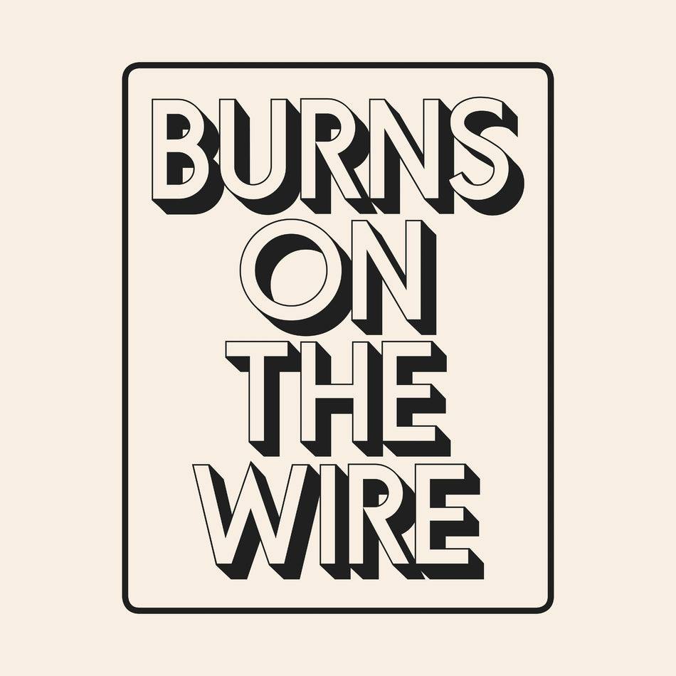 Burns on the wire - Front Cover