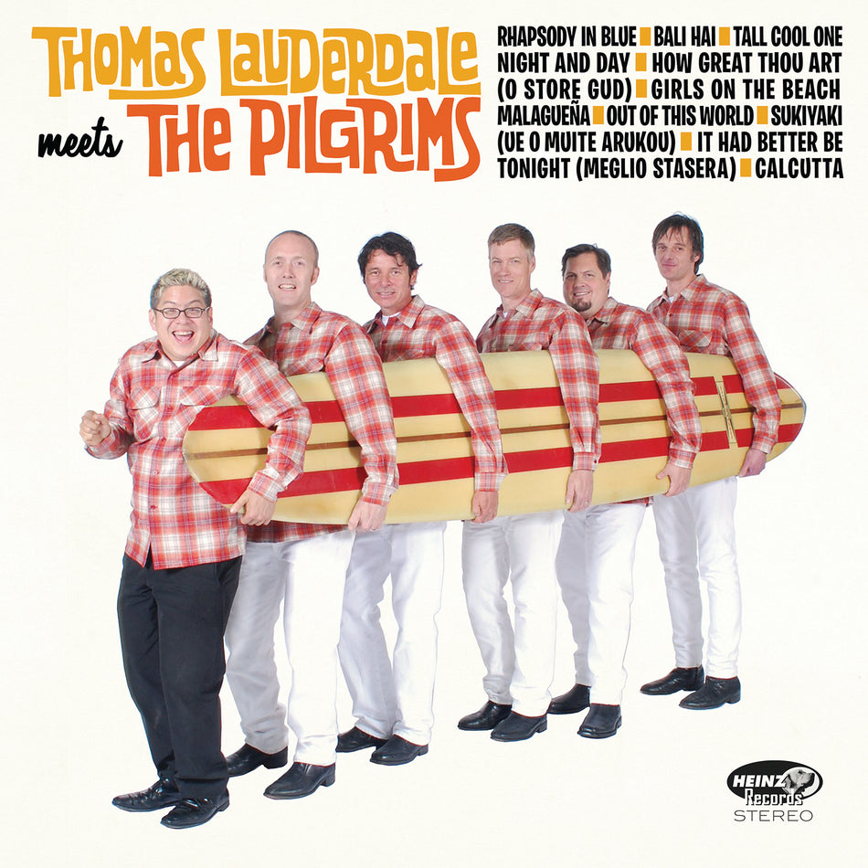 Thomas Lauderdale Meets The Pilgrims - Front Cover