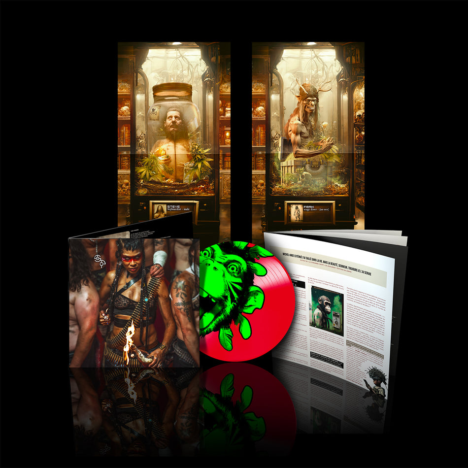 Shaka Ponk LP Picture Disc Vert Rouge - Front Cover