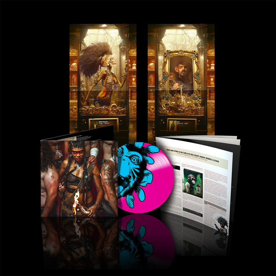 Shaka Ponk LP Picture Disc Bleu Rose - Front Cover