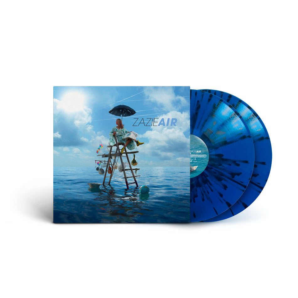 Air Double vinyle avec effet Splatter bicolore - Front Cover