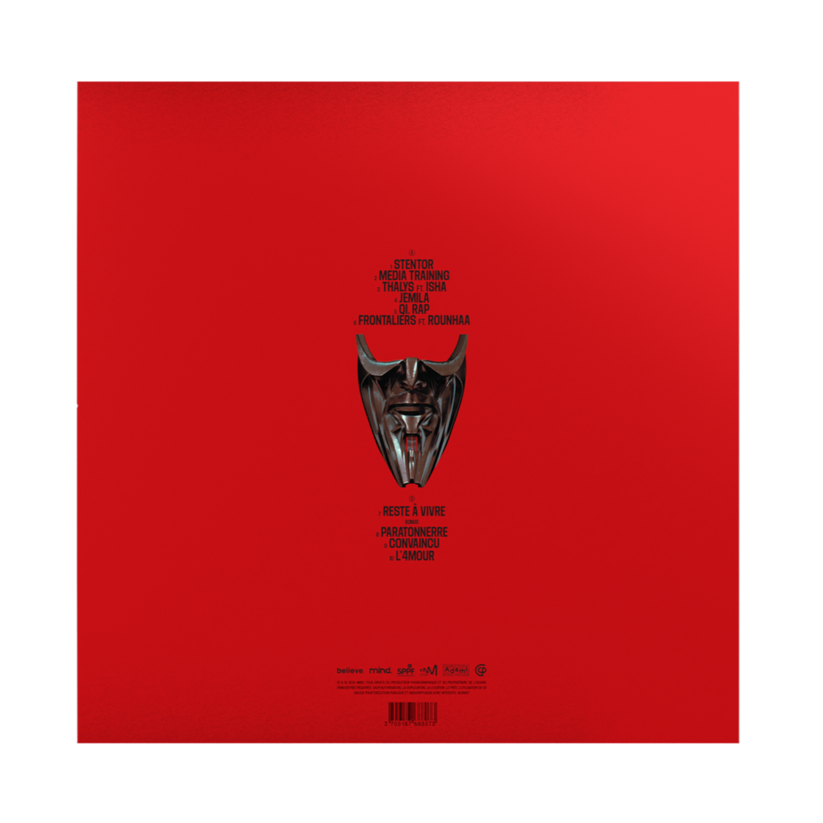 Stentor - Act I - Back Cover