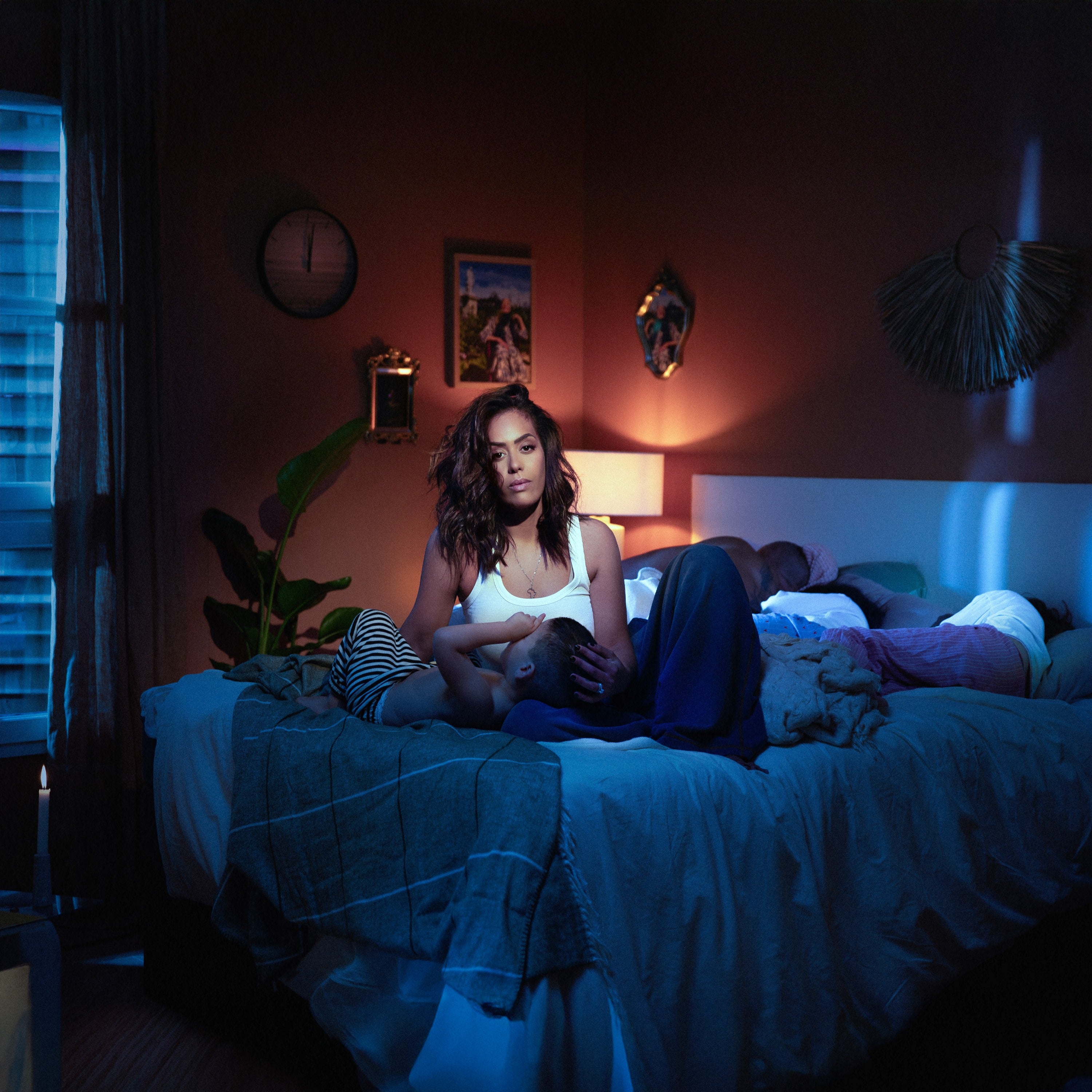 Minuit Une LP Couleur Bleu - Front Cover