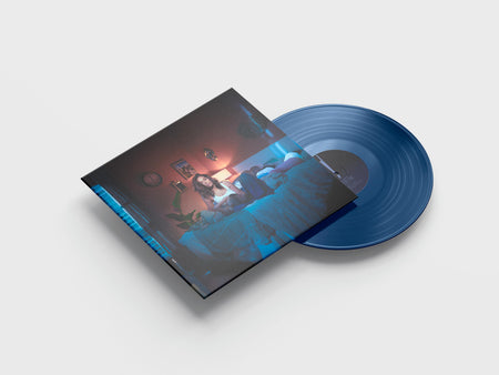 Minuit Une LP Couleur Bleu - Back Cover