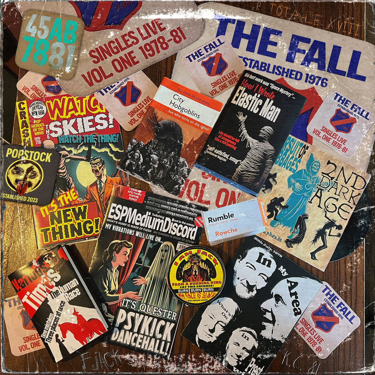 Singles Live Vol.1: ‘78 - ‘81 - Front Cover