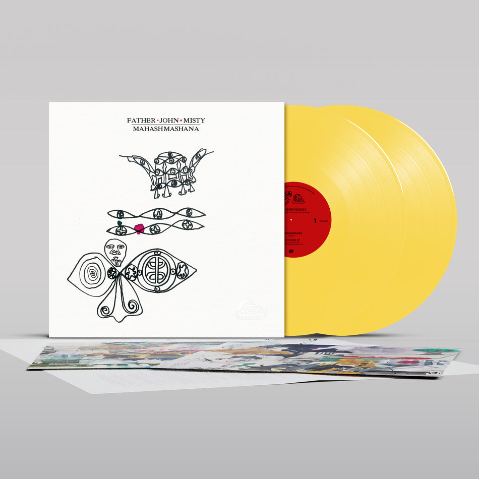 Mahashmashana LP Yellow - Back Cover