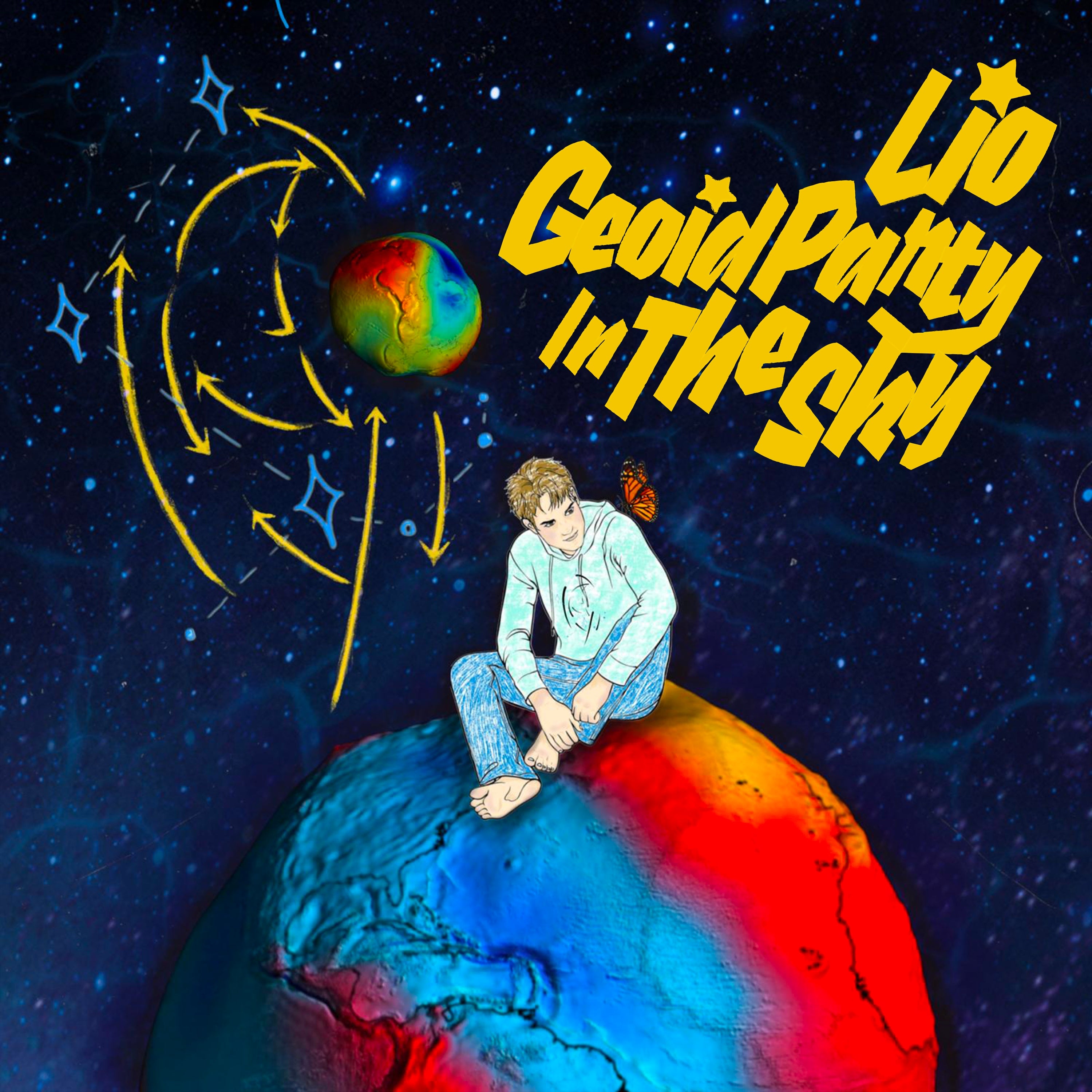 Geoid Party In The Sky - Back Cover