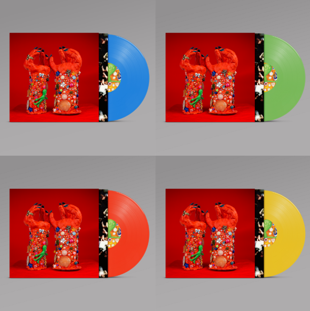 Join Hands LP couleur surprise vert/bleu/rouge/jaune - Back Cover
