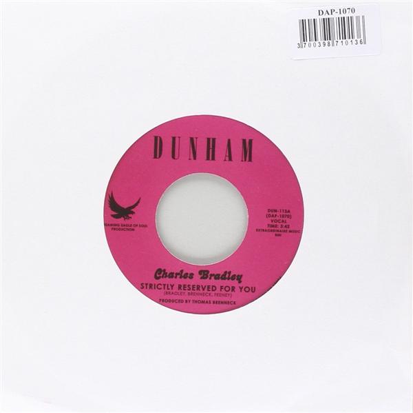 Strictly Reserved for You’ b/w 'Let Love Stand a Chance - Front Cover