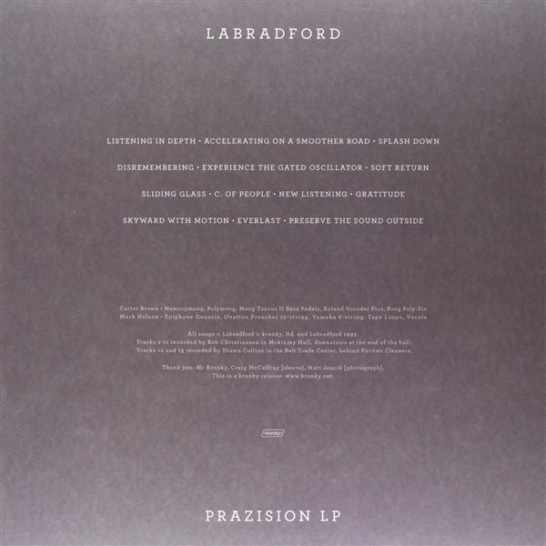 Prazision LP - Front Cover