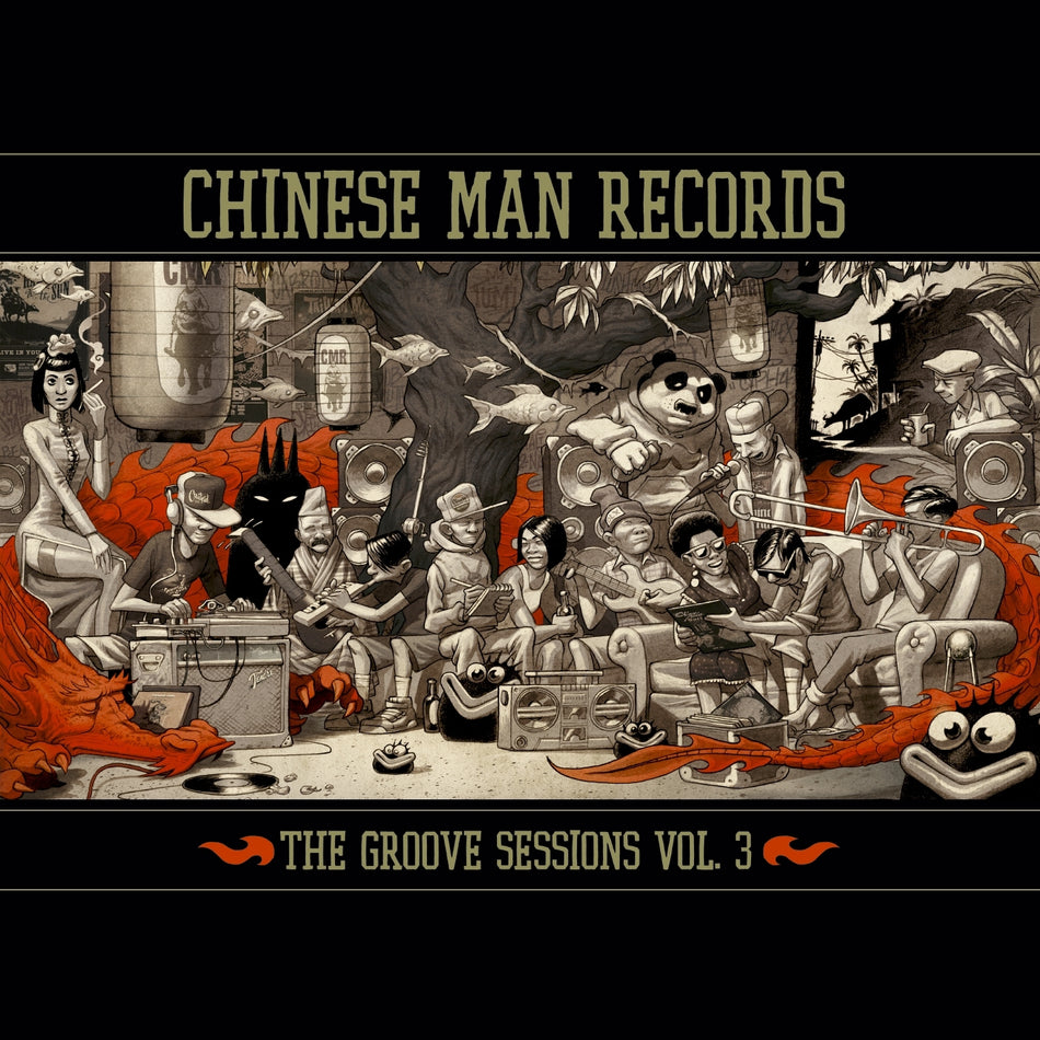 Groove Sessions vol. 3 - 3LP inclus coupon mp3 - Front Cover
