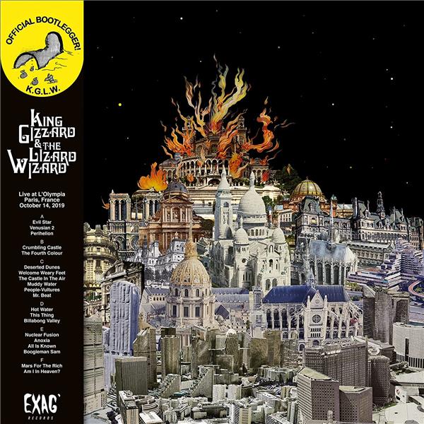 Live In Paris/Boxset Colors Vinyls/Lenticular Cover - Front Cover