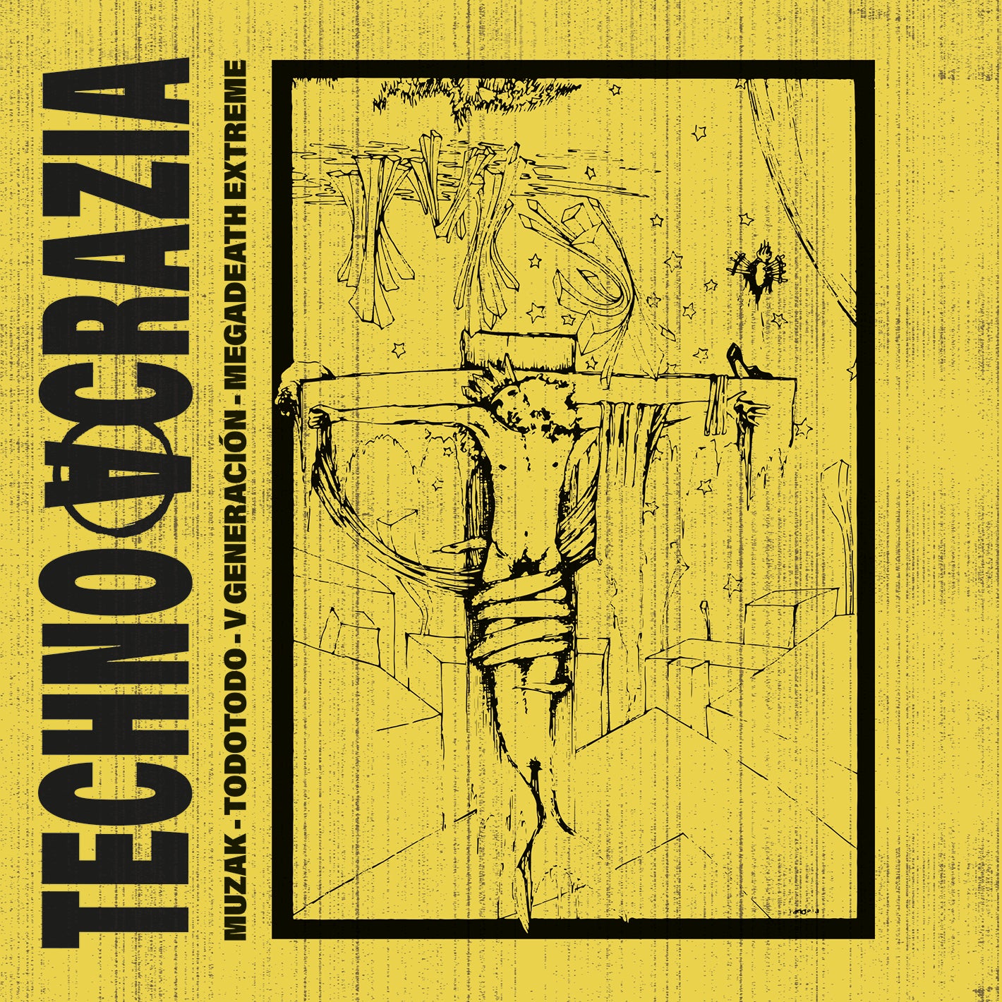 TechnoAcrazia /Gatefold Cover/DL Code - Front Cover