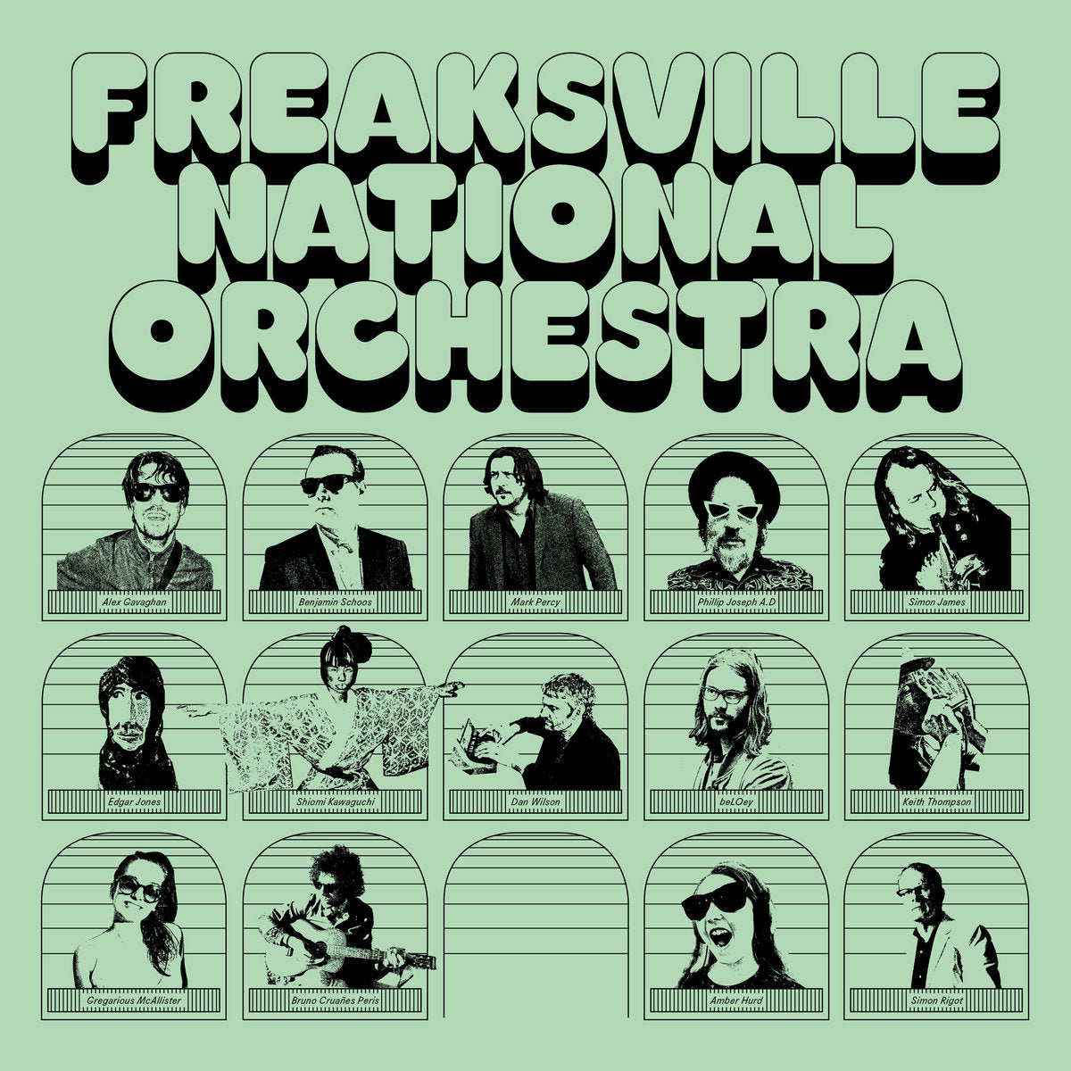 Freaksville National Orchestra - Front Cover
