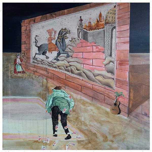 Sauce chien et la guitare au poireau - Front Cover