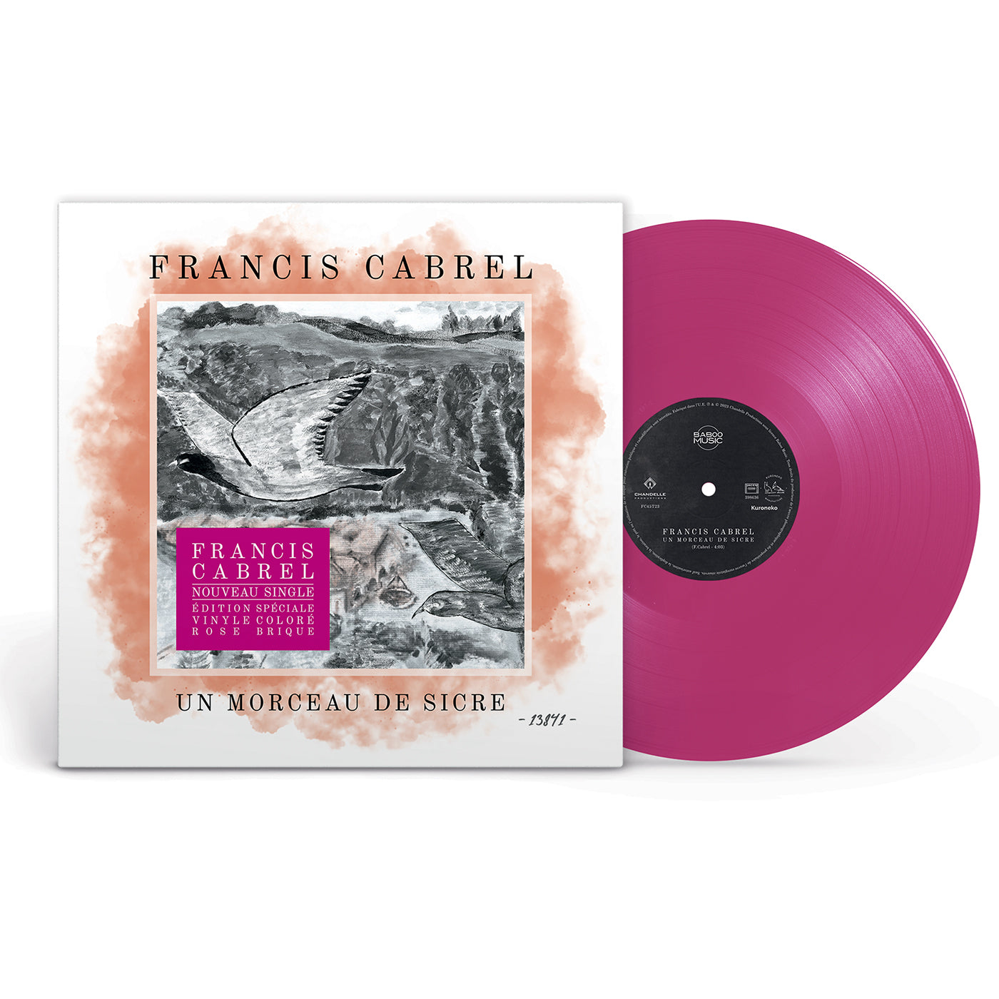 Un morceau de Sicre/édition limitée vinyle rose brique - Front Cover