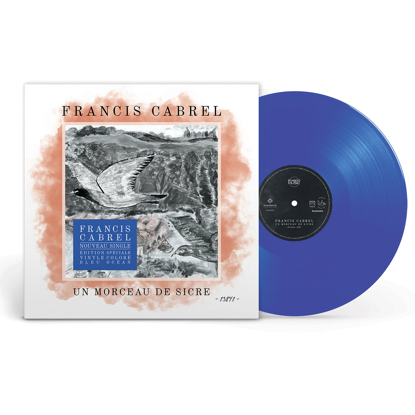 Un morceau de Sicre/édition limitée vinyle bleu océan - Front Cover