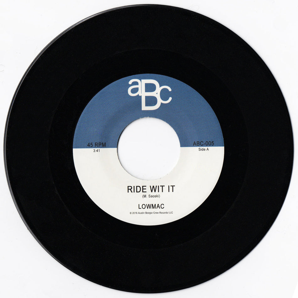 Ride Wit It - Front Cover