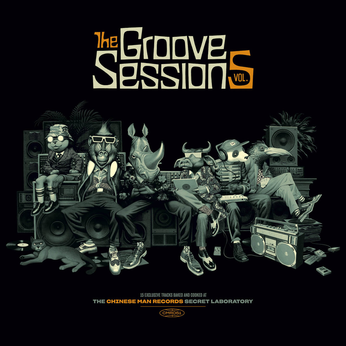 The Groove Sessions Vol. 5/inclus coupon mp3 et poster - Front Cover