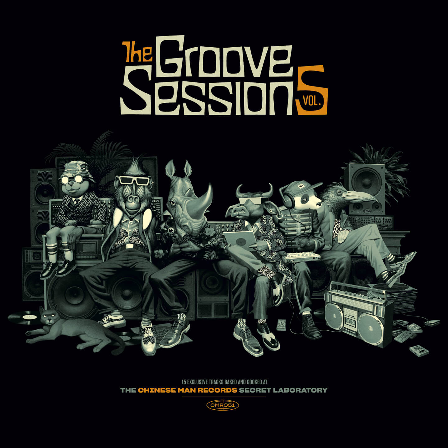 The Groove Sessions Vol. 5/inclus coupon mp3 et poster - Front Cover