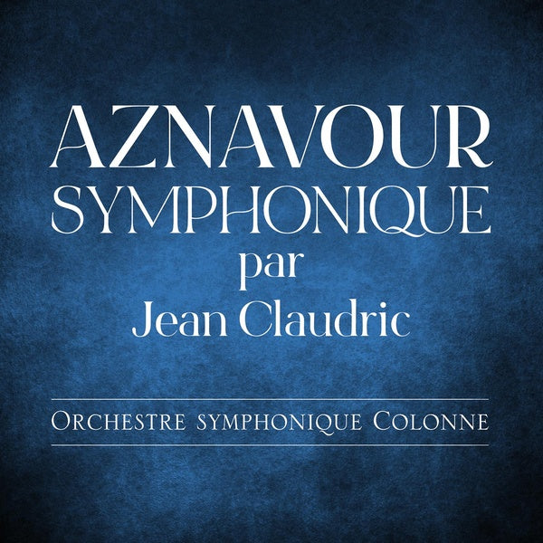 Aznavour Symphonique - Front Cover