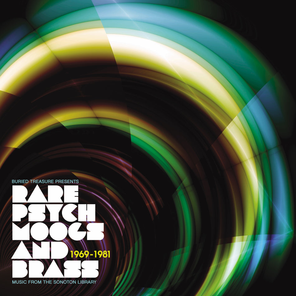 Rare Psych Moogs And Brass : Music From The Sonoton Library 1969-1981 - Front Cover