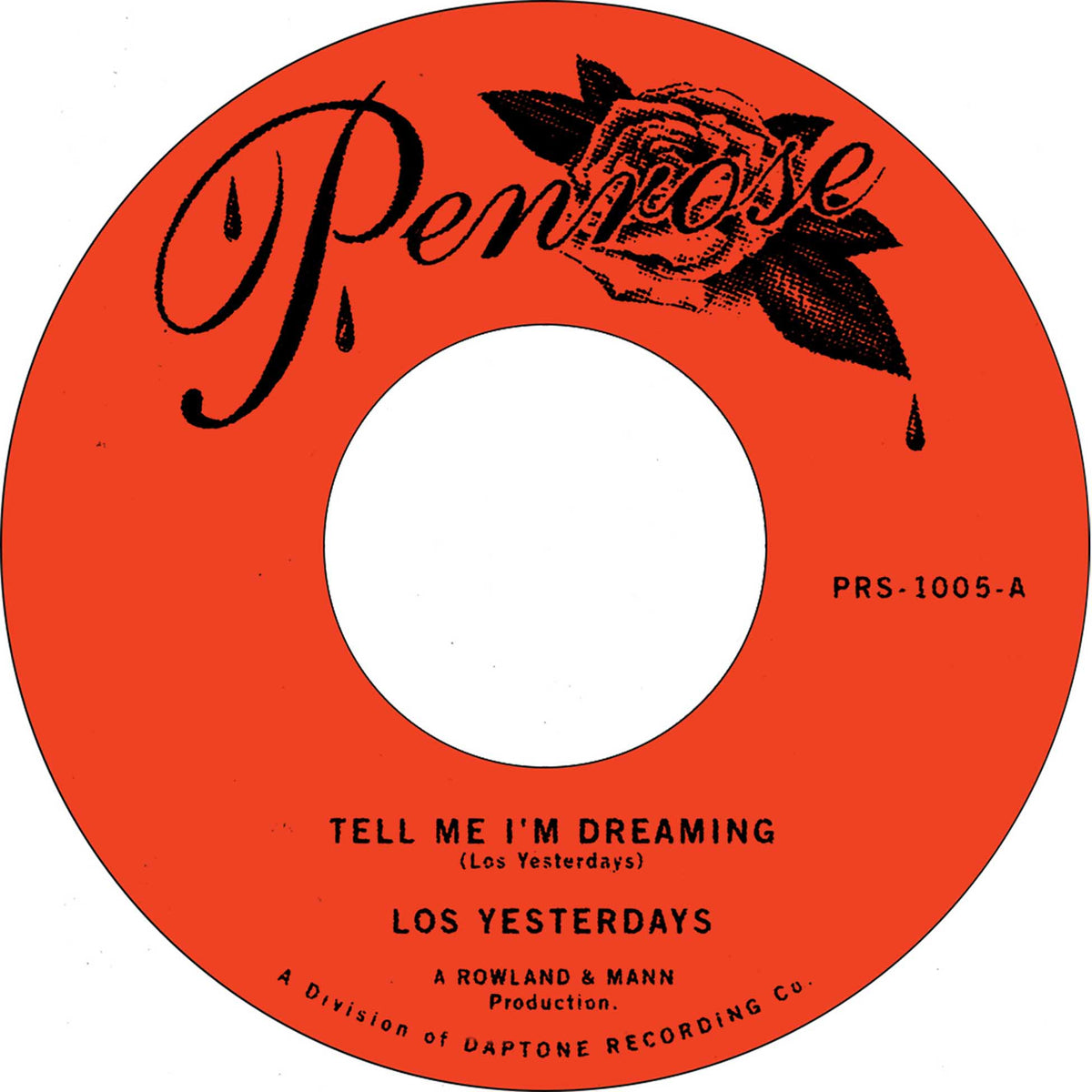 Tell Me I’M Dreaming / Time - Front Cover