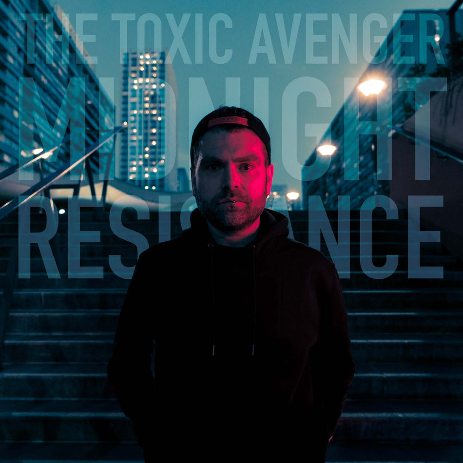 Midnight Resistance - Vinyle Rouge & Bleu - Front Cover