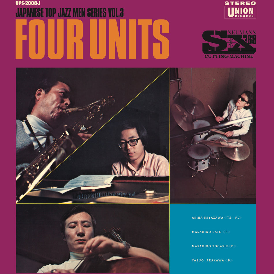 Four Units - Japanese Jazz Men Series Vol. 3 - Front Cover