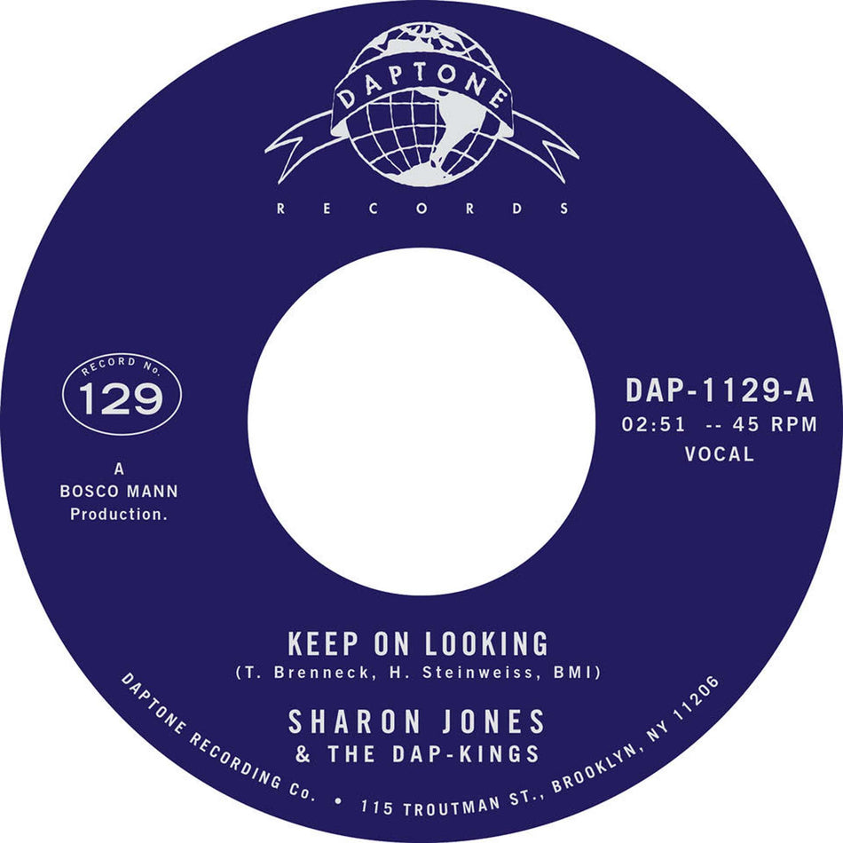 Keep On Looking / Natural Born Lover (Instrumental W/ Strings) - Front Cover