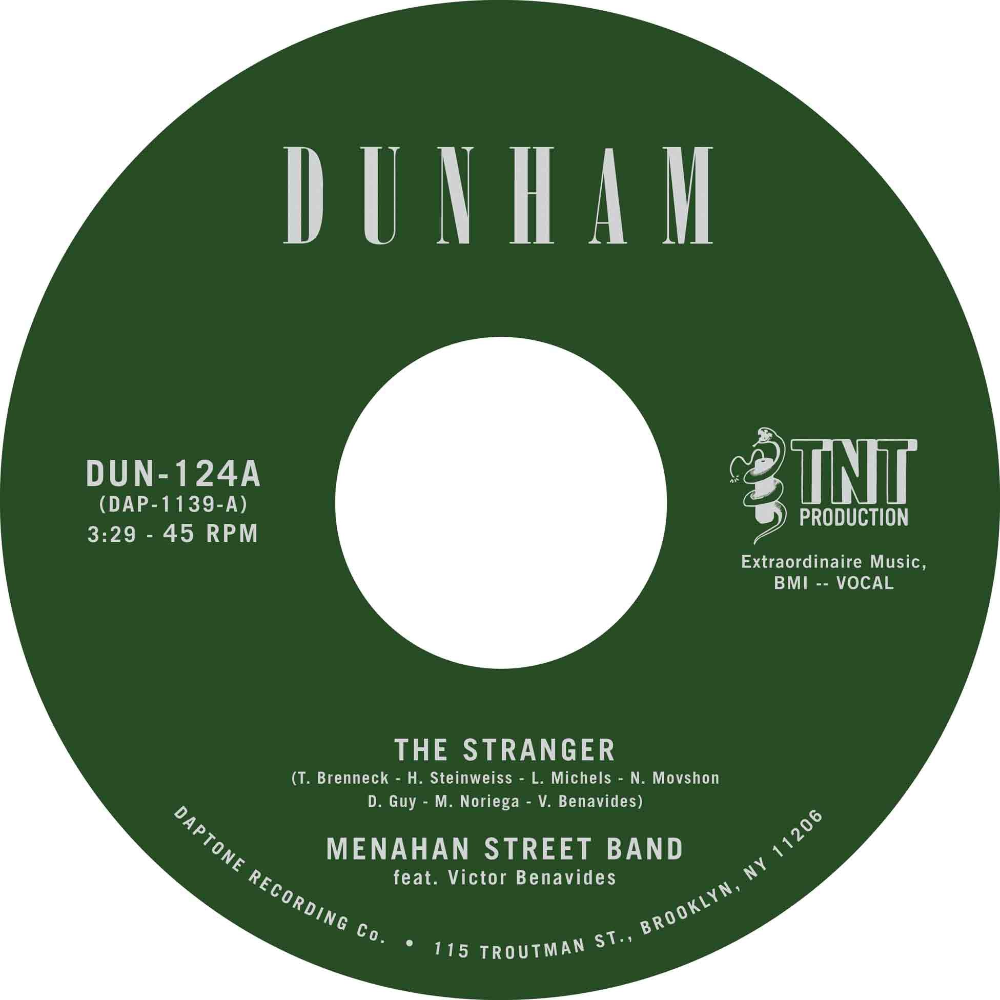 The Stranger / Black Velvet - Front Cover
