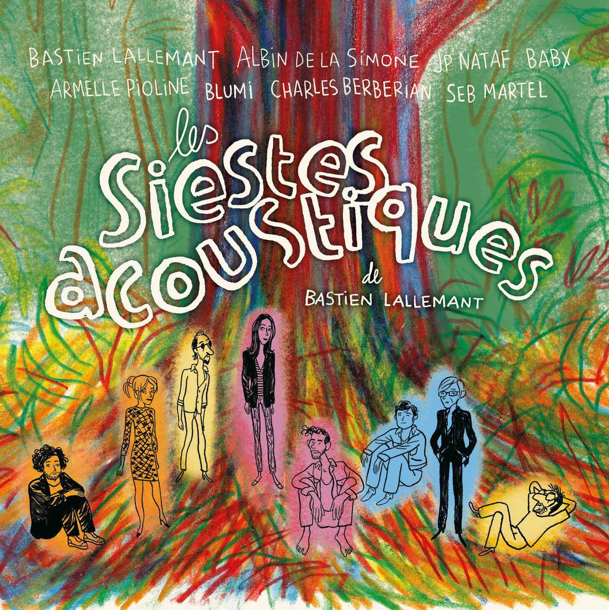 Les Micros Siestes Acoustiques Vol. 1 - 45T - Front Cover