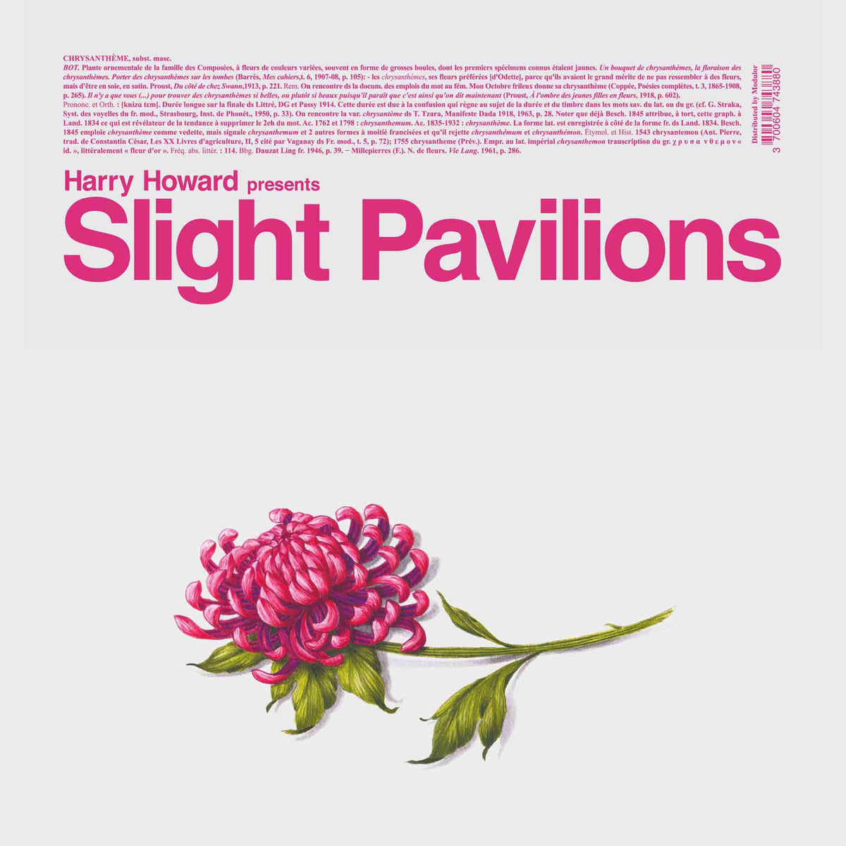 Slight Pavilions - Front Cover
