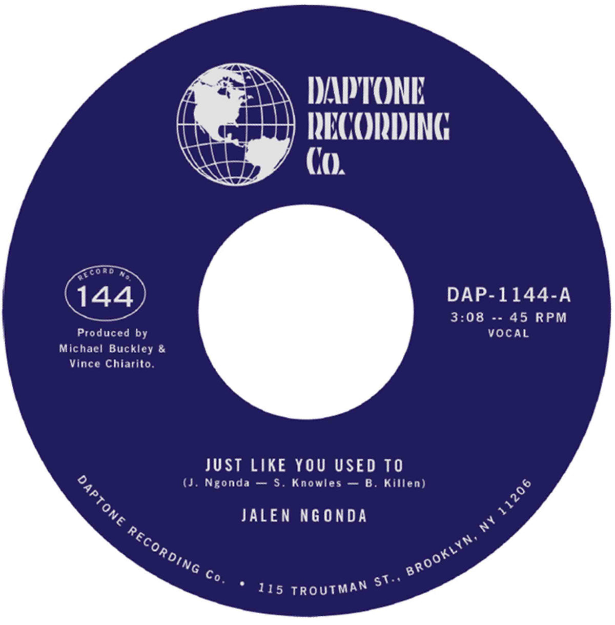 Just Like You Used To + What A Difference She Made - Front Cover