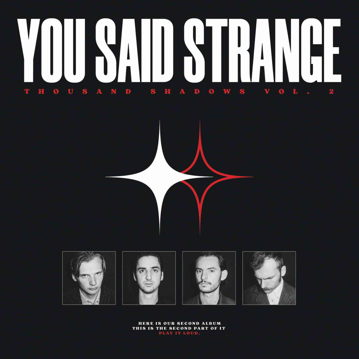 Thousand Shadows Vol. 2 - Vinyle Blanc Splatter Rouge - Front Cover