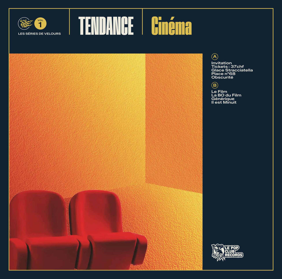 Cinéma - Les Séries De Velours Vol. 1 - Front Cover
