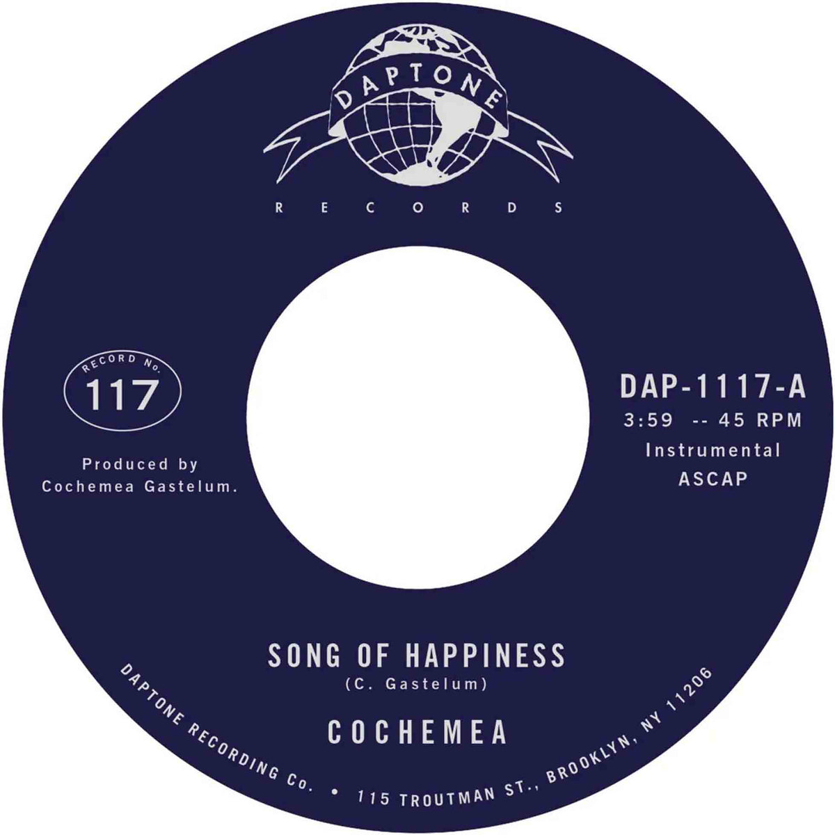 Song Of Happiness / Stranded In Space - Front Cover