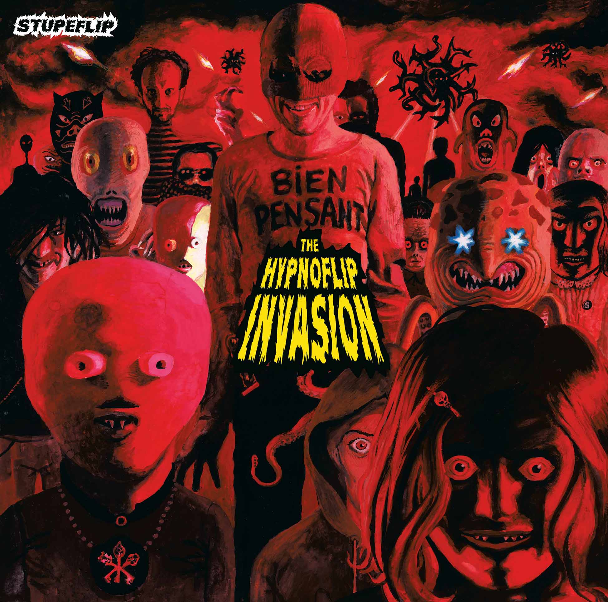 The Hypnoflip Invasion - Vinyle Noir - Front Cover