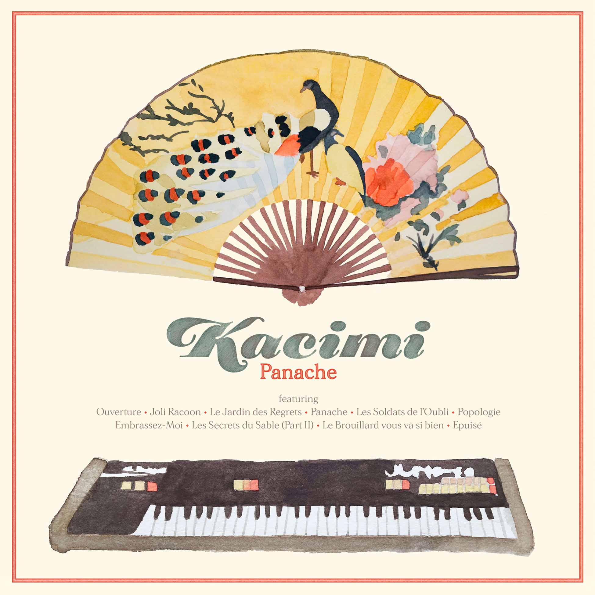 Panache - Vinyle Rose Pale - Front Cover