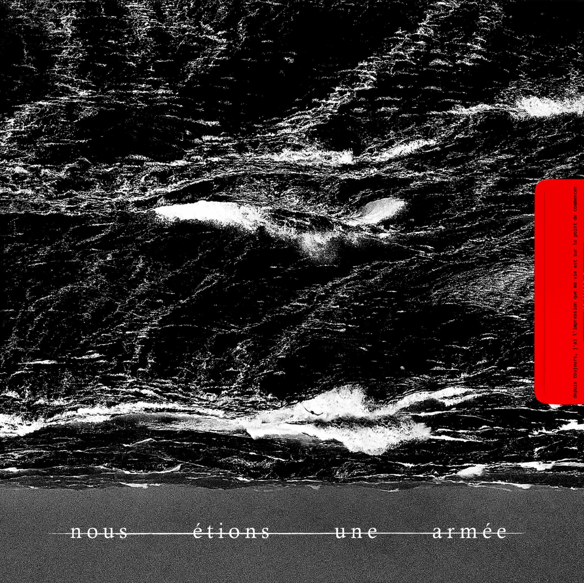 Depuis Toujours, J'Ai L'Impression Que Ma Vie Est Sur Le Point De Commencer - Vinyle Rouge - Front Cover