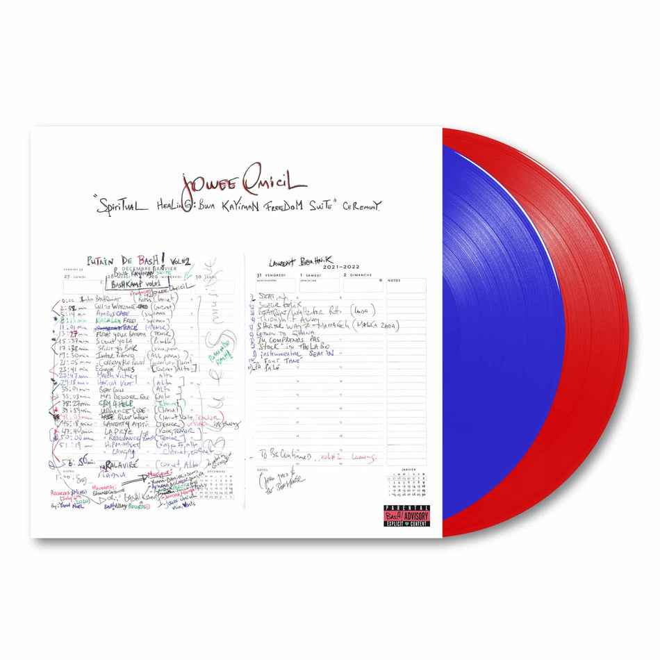 Spiritual Healing: Bwa Kayiman Freedom Suite - Vinyle Bleu & Vinyle Rouge - Front Cover